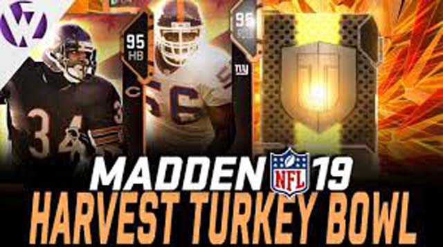 Madden 19 Harvest Turkey Bowl Madden 19 Harvest Turkey Bowl